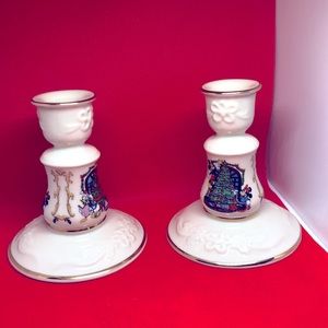 Lenox Mickey’s Shining Star Candleholders